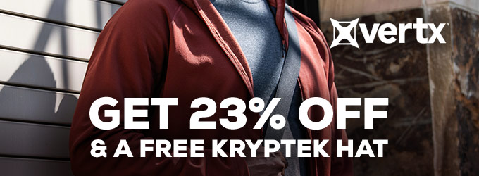 Get 23% OFF &                                                       A FREE Kryptek Hat