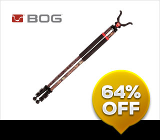 BogPod CLD-2 Camo Legged Bipod