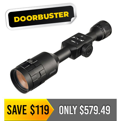 ATN OPMOD X-Sight 4K Pro 3-14x50mm Smart Ultra HD Thermal Scope DOORBUSTER A 0D ONLY $579.49 