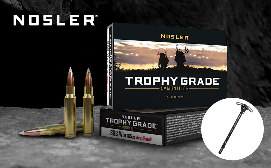 Free Charging Handle When you Buy Select Nosler Ammunition